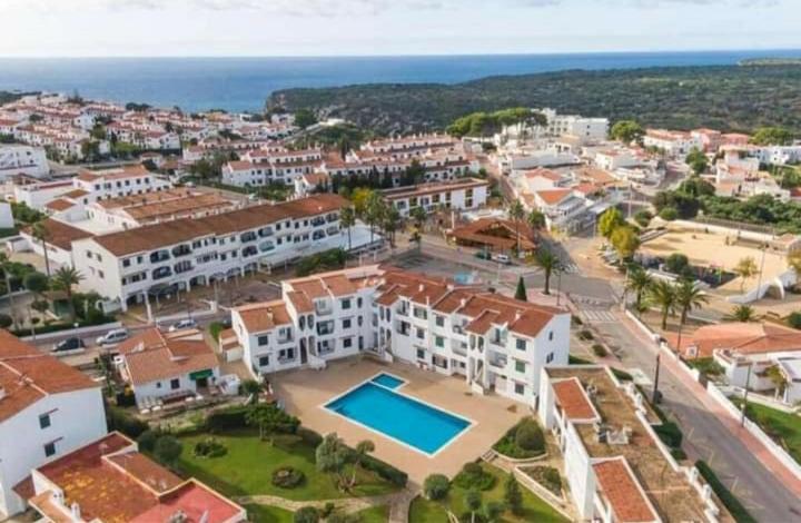 Precioso Apartamento Residencial Con Piscina Cala En Porter  Esterno foto
