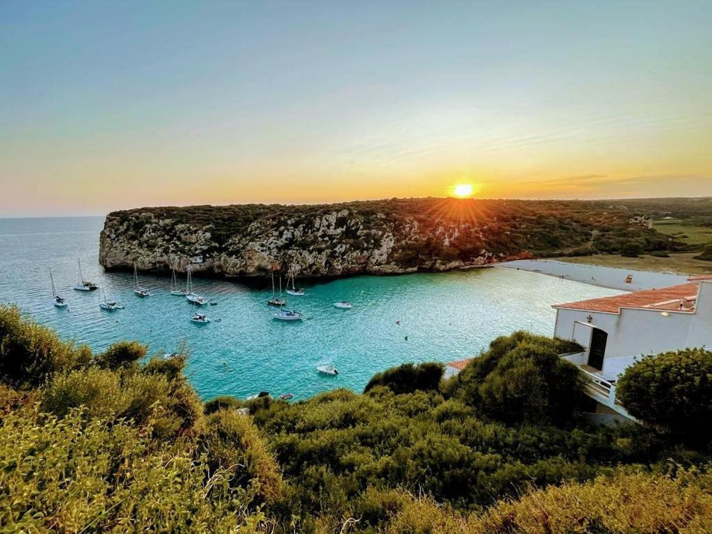 Precioso Apartamento Residencial Con Piscina Cala En Porter  Esterno foto
